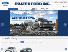 Tablet Screenshot of praterfordcalhoun.com